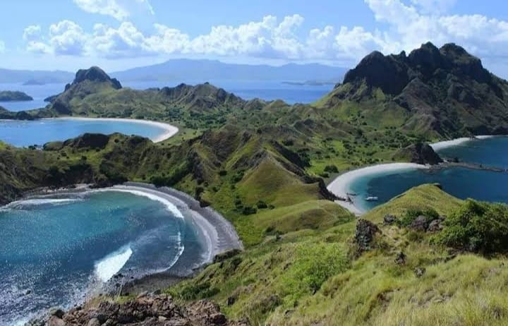 Padar Island viewpoint Komodo National Park Indonesia